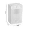 1000ml Portable Dehumidifier with Air Purifier for Condensation Moisture Damp UK
