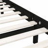 Lechnical Black Solid Pine Wood Bed Frame 120 x 200 , Modern Bed Frame, T2H7