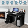 Computer Desk Home Office Workstation Wooden Gaming Table with 2 Drawers