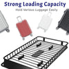 1.6 M X 1 M Roof Rack Steel Rooftop Luggage Roof Box Holder Roof Basket 113 kg