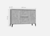Sideboard Cabinet Storage Unit Cupboard With Drawers Doors Living Room Furniture