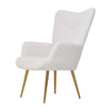 Relax Lounge Accent Chair and Ottoman Set Armchair Lounge Chair with Footstool
