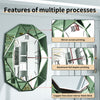 Large 3D Mirrored Wall Clock Beveled Glass Quartz Clock Art Dial Mute Wall Clock