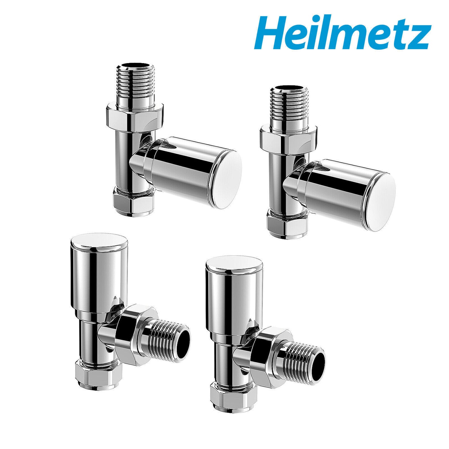 Designer Flat Panel Heated Bathroom Towel Rail Radiator Warmer Heating Chrome