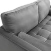 3 Seater 1.7m Velvet Sofa w/2 Pillows Couch Love Seat Settee Apartment Home Room