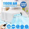 Portable Air Conditioner 3754 BTU 1100W Remote Control Warm/Cool Quiet UK Plug