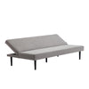Sofa Bed Budget 3 Seater Fabric Folding Convertible Click Clack Couch Sofabed