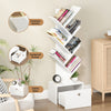 Smilesun 8-Tier Tree Bookshelf w/ Drawer Tall Bookcase Storage Floor Standing