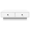 Coffee Table White 90x90x28 Engineered Wood G8R9