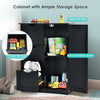 Bathroom Floor Cabinet Storage Cupboard Organizer W/Adjustable Shelf & 3 Drawers
