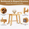 Shower Seat Bench Bathroom Seat Stool Elderly Disabled 2-Tier Organizer Stool
