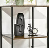 Tall Industrial Cabinet Rustic Metal Chest Drawers Storage Display Shelving Unit