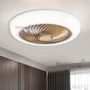 6 Speed Large LED Ceiling Fan with Lighting LED Light Adjustable Wind + Remote~