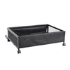 2PCS Wheeled Underbed Storage Boxes w/ Lids Under Sofa Bedding Clothes Organiser