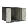 Outdoor Bicycle Shed Bike Tool Storage House Garage Steel Garden 4 Parking Space