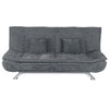 Linen 3 Seater Sofa Bed Couch 2 IN 1 Convertible Sofas Recliner Sleeper Bed New