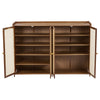 Shoe Storage Cabinet Cupboard Shoes Shelf Wooden Footwear Rack Holder Organiser