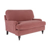 Dusk Hampshire Dusky Pink Matte Velvet Loveseat RRP £378