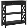 Console Table with Drawer Sofa Table for Entryway Hallway Living Room Furniture