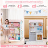 Wooden Doll House and Play Kitchen Double Sided Dollhouse Barbie