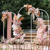 Strong Metal Arch Backdrop Stand Set of 3 Stand with Case Connection for Wedding