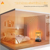 Paraffin Heater Paraffin Lamp Kerosene Stove + Heaters Wicks + Funnel + Gloves
