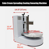 4-12inch Cake Frosting Filling Spreader Cake Spreading Tool Auto Scraper Spatula
