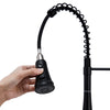 Stainless Steel Taps Kitchen Sink Mixer Swivel Spout Single Lever Mono Faucet