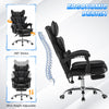 Executive Racing Gaming Chair Faux Leather Computer Desk Chair Swivel Adjustable
