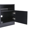 Modern TVs Stand Unit Cabinet w/ Electric Fireplace & 12 Colour LED Light Insert