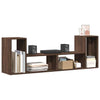 TV Cabinets Set of 2, TV Cabinet with 4 Open Compartments, TV Stand for K9E1