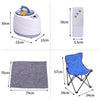 Portable Steam Sauna Tent Spa Slimming Loss Weight Full Body Detox Therapy Room