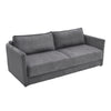 Modern 3 Seaters Sofabed Recliner Grey Sofa Bed Double Sleeper Couch Settee Bed