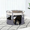 Foldable Fabric Pop up Pet Tent Dog Cat Pet Delivery Room Travel Playpen Puppy