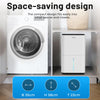25L/Day Dehumidifier Electric Air De-Humidifier Portable Quiet 3 Modes 24H Timer