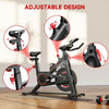 Exercise Bike Indoor Cycling Gym Workout Cardio Fitness LCD Monitor 12kgFlywheel
