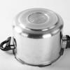9 Litre Aluminium Pressure Cooker Quick with Lid Latch Indicator Explosion-Proof