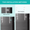 Wall/Door Mounted Jewelry Armoire Organizer Full-length Mirror Storage Cabinet