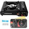 Portable Double / Single Burner Gas Stove Camping Butane Cooker Barbecue Stove