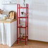 Modern 4 Tier Ladder Shelf Bookcase Storage Rack Stand Plants Display Bookshelf