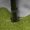 3m x 3m Gazebo Marquee Heavy Duty Garden Tent Showerproof Full Side Curtains