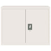 File Cabinet White 90x40x110 Steel P1G8