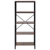 Vintage Bookcase Book shelf Shelving Display Unit Rack Storage Shelves Cabinet