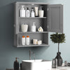 Double Door Bathroom Cabinet Wall Mounted Storage Cabinet Medicine Cabinet
