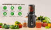 ACOQOOS Juicer Machines 110MM Feeding Chute, Easy to Clean Cold Press Juicer