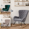 Modern Rocking Chair Slide Scooter Recliner Rocker Armchair Baby Rocking Seat