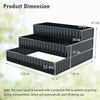 Patio Garden 3-Tier Raised Garden Bed Elevated Planter Box