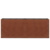 Red Rust Trough Plant Pot Garden Patio Planter Tub Outdoor Landscape Flower Box