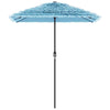 Garden Parasol with Steel Blue 300x200x250 N2K6