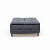 Extra Lift Up Square Storage Ottoman,Upholstered Coffee Table Storage Ottoman